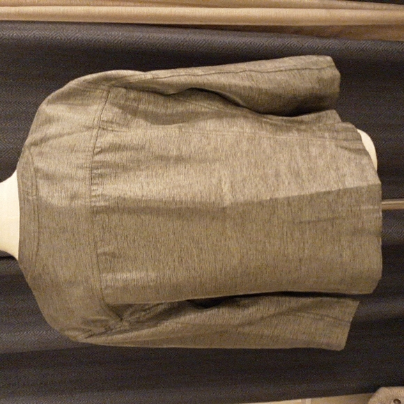 Ruby Rd metallic silver jacket - Picture 6 of 8